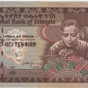 Éthiopie 10 Birr 1998 (2006) Neuf