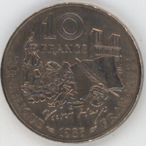 France 10 Francs 1985 Victor Hugo (ss-vz)