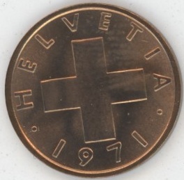 1 Centime 1971 (unz)