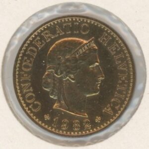 5 Centimes 1982 (vz-unz)