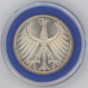 Allemagne 5 Mark 1971 F (ss+) en argent