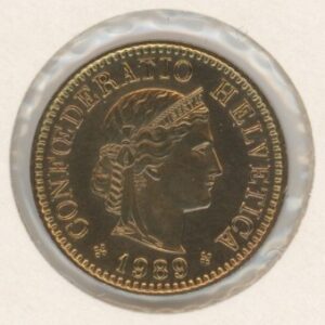 5 Centimes 1989 (vz-unz)