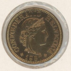 5 Centimes 1987 (vz-unz)