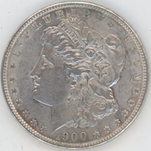 USA Morgan Dollar 1900 (ss-vz) en argent