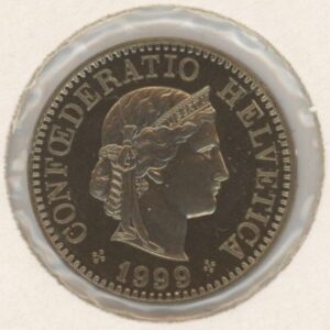 5 Centimes 1999 (vz-unz)