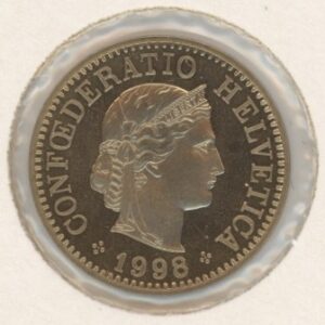 5 Centimes 1998 (vz-unz)