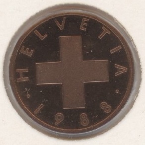 1 Centime 1988 (vz-unz)