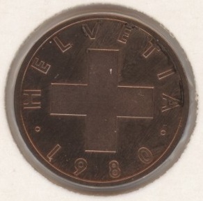 1 Centime 1980 (vz-unz)