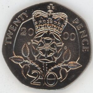 Grande-Bretagne 20 Pence 2000 (unz)
