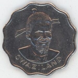 Swaziland 5 Cents 1974 Sobhuza II (vz)