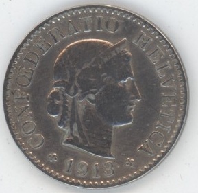5 Centimes 1913 (s)