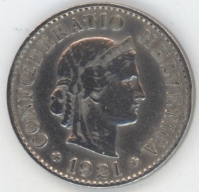5 Centimes 1921 (ss)