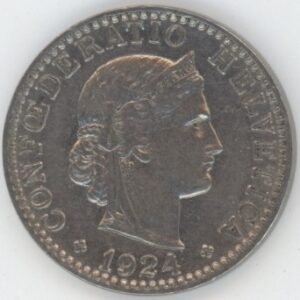 20 Centimes 1924 (ss+)