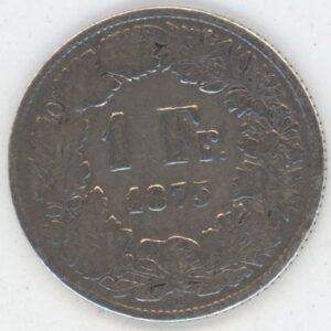 1 Franc 1875 (s-)
