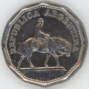 Argentine 10 Pesos 1963 (vz+)