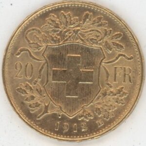 Vreneli 20 Francs OR 1912 (vz)
