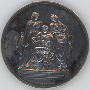 Médaille 1902-1903 Ecole Nationale des Beaux Arts Seconde médaille (ss) en argent
