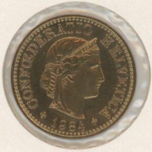 5 Centimes 1984 (vz-unz)