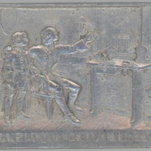 Médaille Plaquette Genève Second centenaire de Jean-Jacques Rousseau (vz)