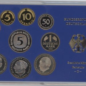 Allemagne Série 1982 G (unz)