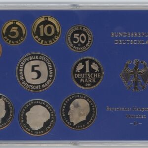 Allemagne Série 1981 D (unz)