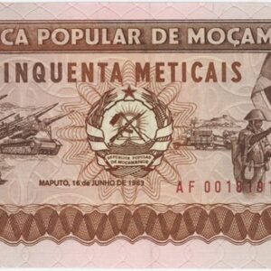 Mozambique 50 Meticais 1983 Neuf