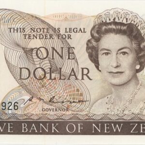 Nouvelle Zélande 1 Dollar ND (1981-91)