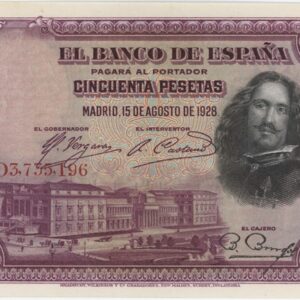 Espagne 50 Pesetas 1928