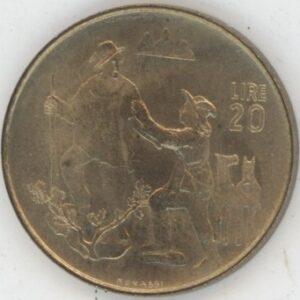 San Marino 20 Lire 1972 (unz)