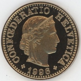 5 Centimes 1996 (vz-unz)