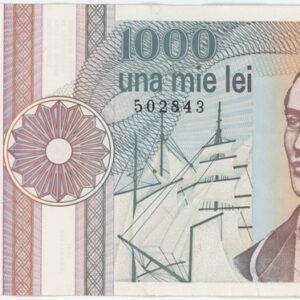 Roumanie 1000 Lei 1991