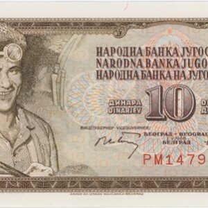 Yougoslavie 10 Dinara 1968