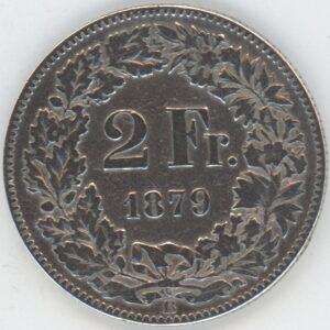 2 Francs 1879 (s)