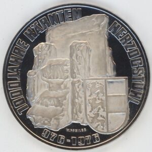 Autriche 100 Schilling 1976 Kärnten (-unz) en argent