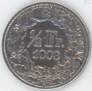 50 Centimes 1903 (s-ss)