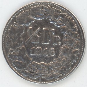 50 Centimes 1916 (ss)