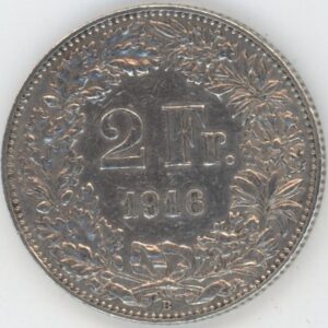 2 Francs 1916 (s-ss)