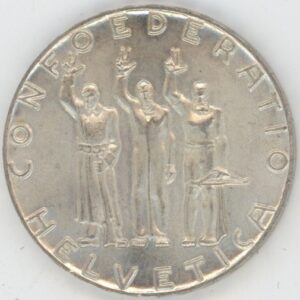 5 Francs comm. 1941 Bundesfeier (vz-unz)
