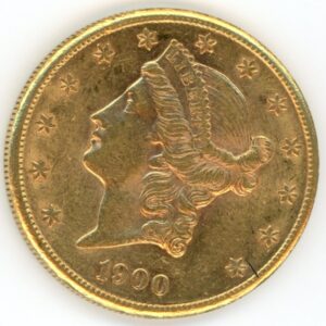 USA 20 Dollars OR 1900 S "Liberty Head - Double Eagle" (ss-vz)