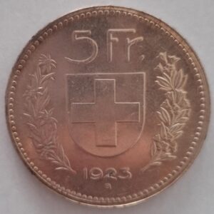 5 Francs 1923 (-unz)