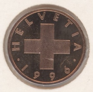 1 Centime 1996 (-unz)