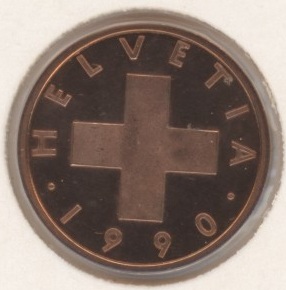 1 Centime 1990 (vz-unz)