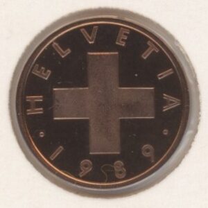 1 Centime 1989 (unz)