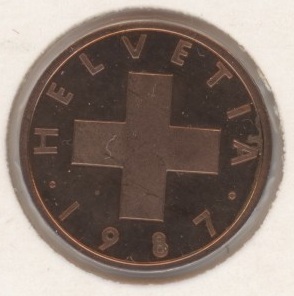 1 Centime 1987 (vz-unz)