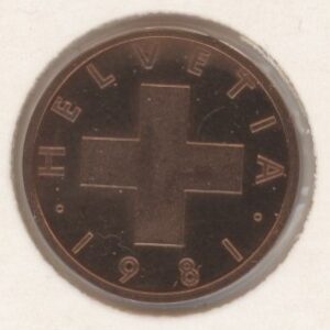 1 Centime 1981 (vz-unz)