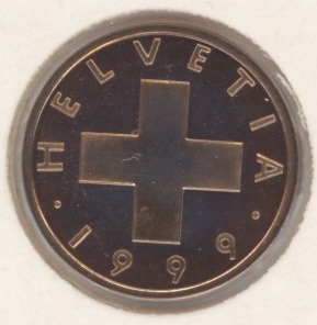 1 Centime 1999 (-unz)
