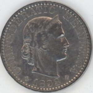 20 Centimes 1893 (ss)