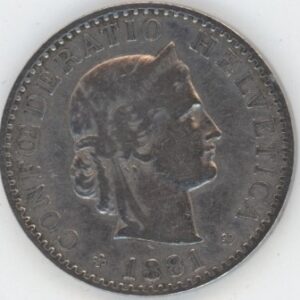 20 Centimes 1891 (s)