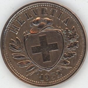 2 Centimes 1932 (ss+)