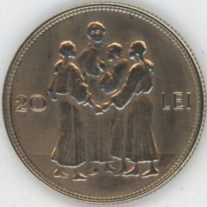 Roumanie 20 Lei 1930 Mihai I (ss)